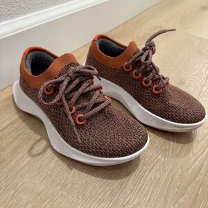 AllBirds Women’s Tree Dasher Burnt Orange White Sole Relay Running Shoes Sz 5.5
